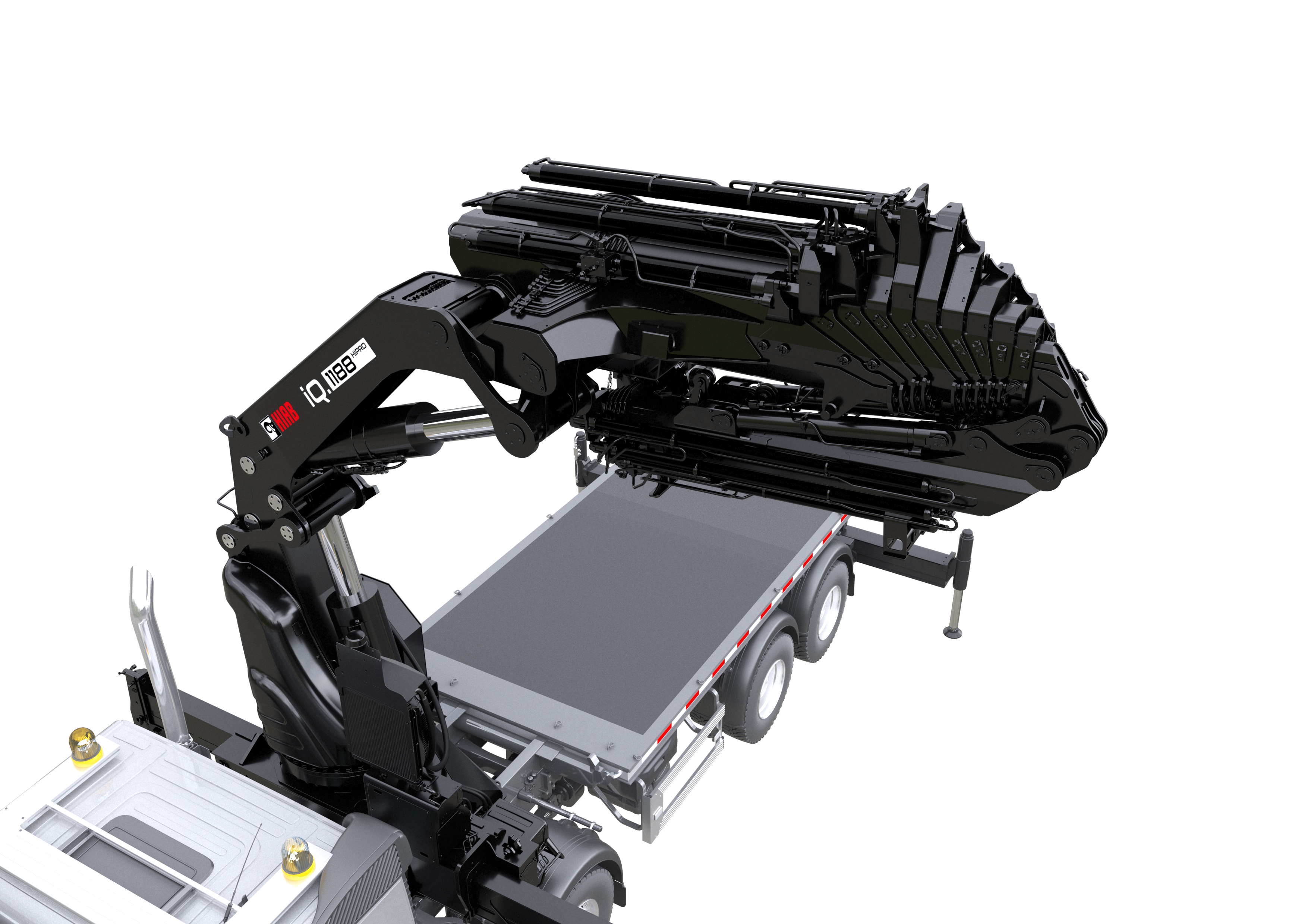 Hiab launches HIAB iQ.1188 HiPro loader crane with new control system ...