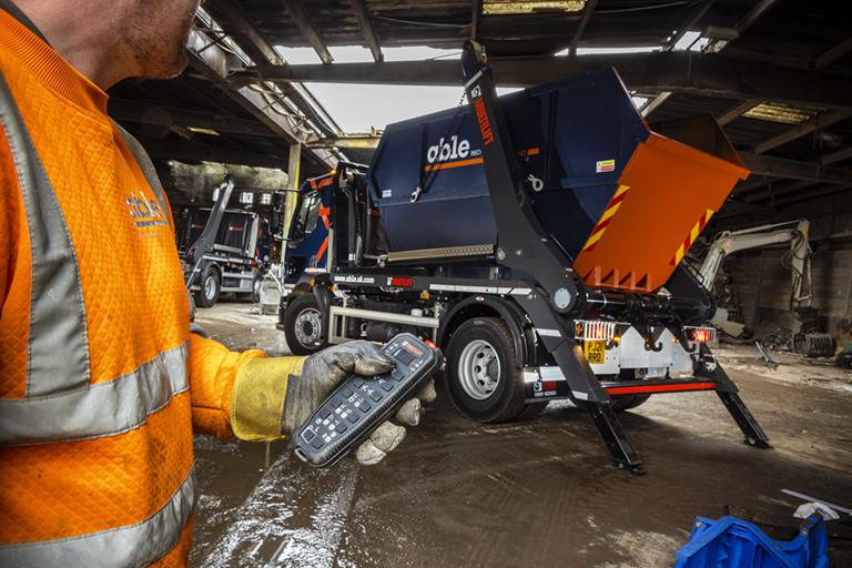 Hiab Trash Rake Lancashire Recycling Firm Adds Three New Hiab Skiploaders | Latest Hiab ...