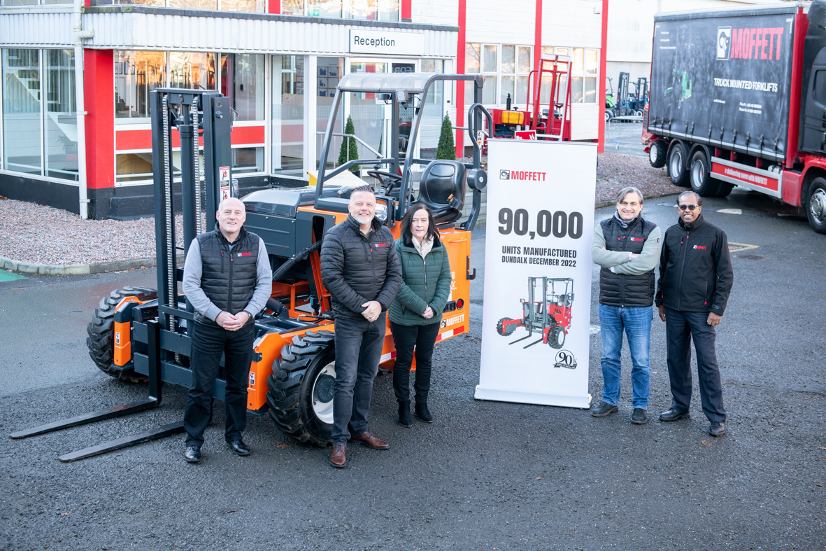 MOFFETT Reaches A Milestone With 90,000 Truck Mounted Forklifts ...