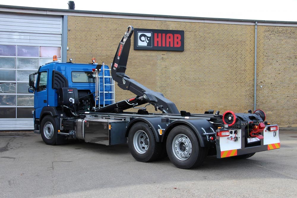 New Multilift Hooklift For Marius Pedersen In Denmark Hiab Stories Hiab 2272