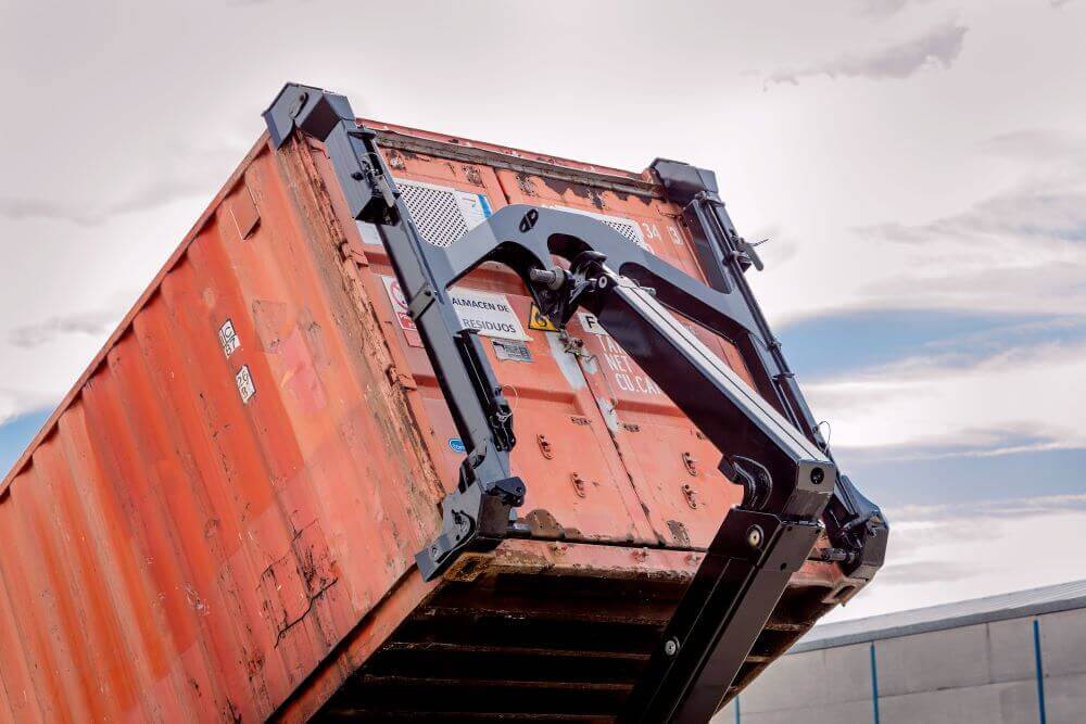 Container Moving Device Shipping Container Moving Equipment - Forklifts, Cranes, & Hooklifts ...