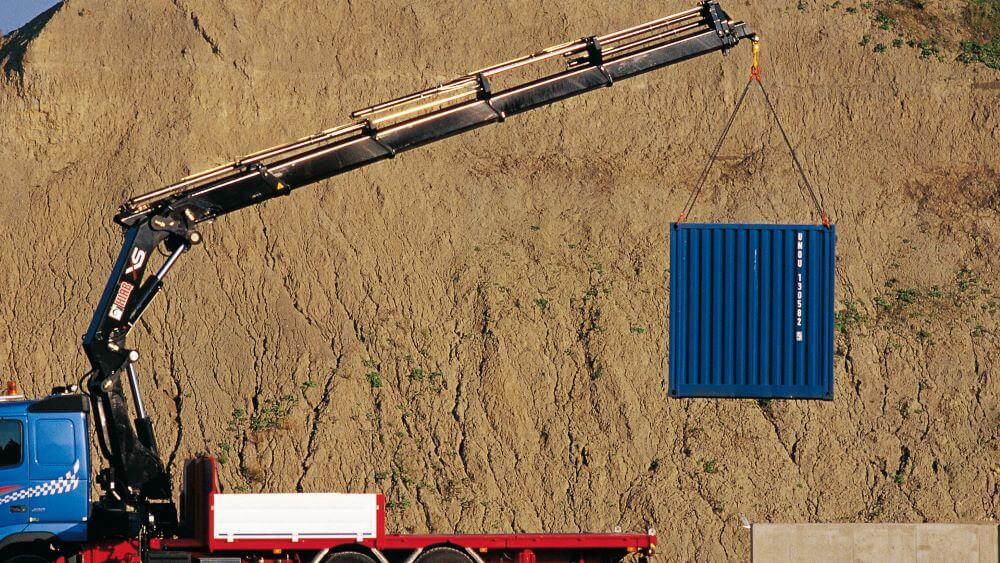 Shipping Container Moveing Machine Shipping Container Moving Equipment - Forklifts, Cranes, & Hooklifts ...